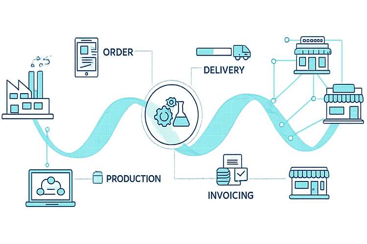 Qapera franchise order and payment panel