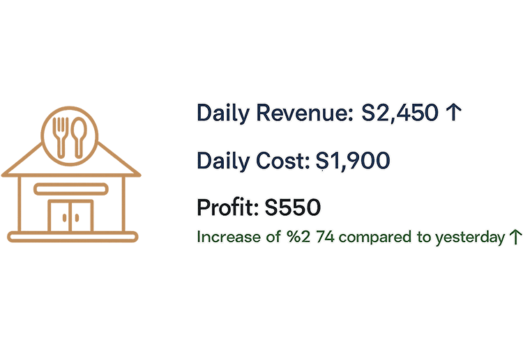 Qapera daily profit and loss tracking