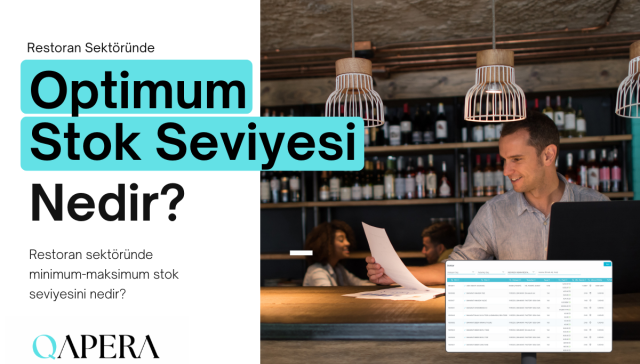 Restoran Minimum Maksimum Stok Seviyesi nedir