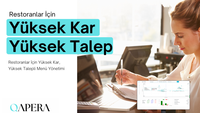 Restoranlar İçin Yüksek Kar, Yüksek Talep