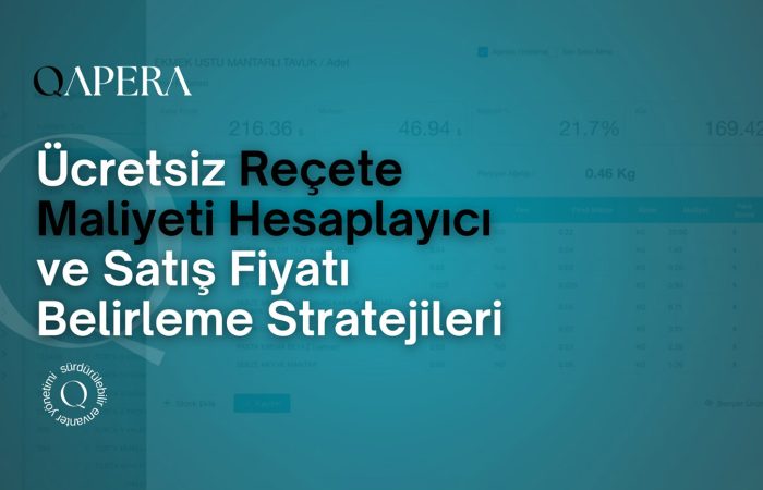 Ücretsiz Reçete Maliyeti Hesaplayıcı ve Satış Fiyatı Belirleme Stratejileri