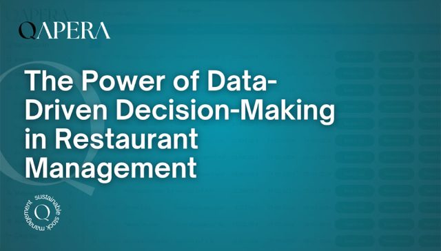 The Power of Data-Driven Decision-Making in Restaurant Management