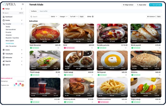 The Digital Revolution for Chefs: Digital Menu Book